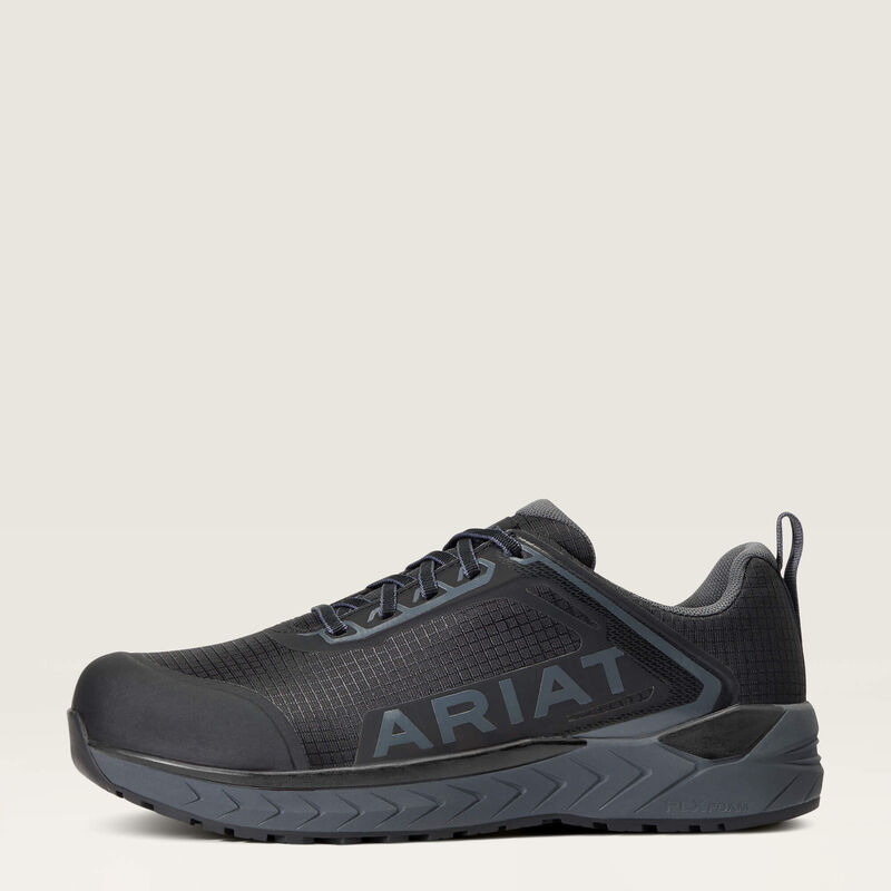Outpace&trade; Composite Toe Safety Shoe Side