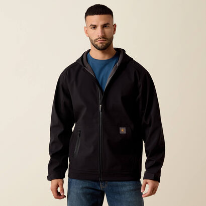 Rebar Durastretch Utility Softshell Hoodie Front