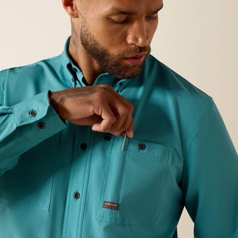 Rebar Made Tough 360 Airflow Work Shirt 02
