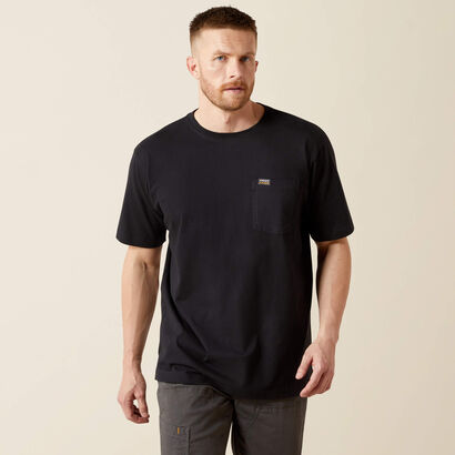 Rebar Cotton Strong Standard Pocket T-Shirt Front