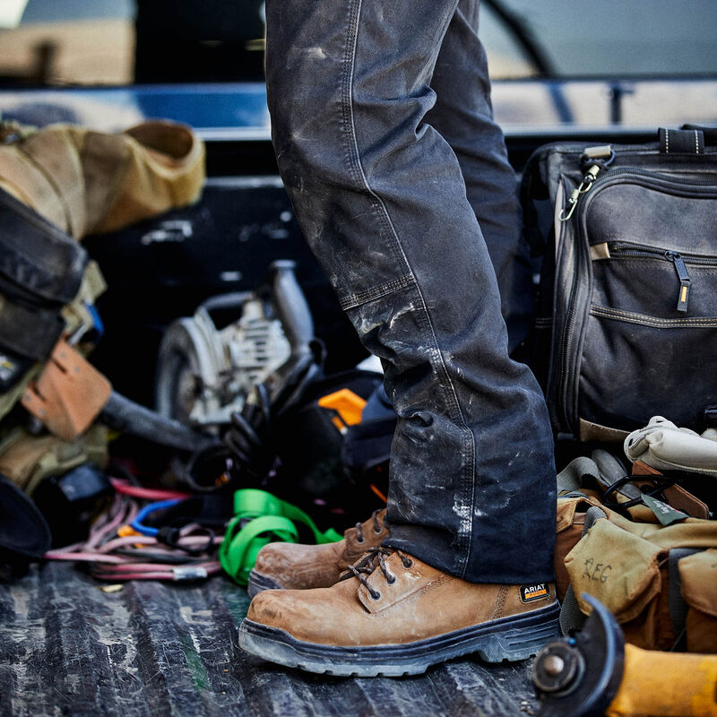 Turbo 8" Waterproof Carbon Toe Work Boot Lifestyle