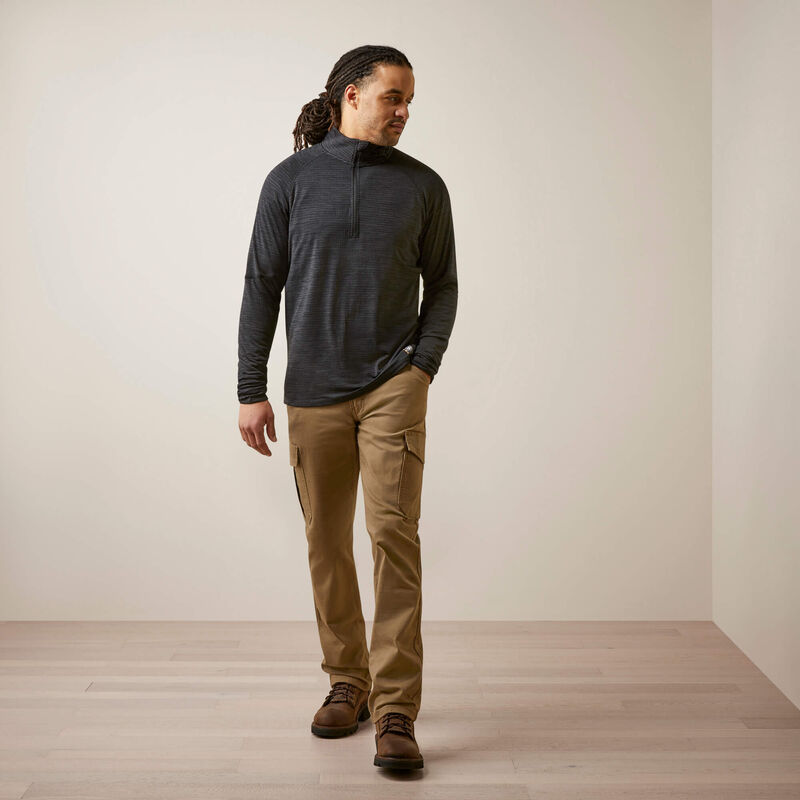 Rebar Gridwork Baselayer 1/4 Zip T-Shirt Full