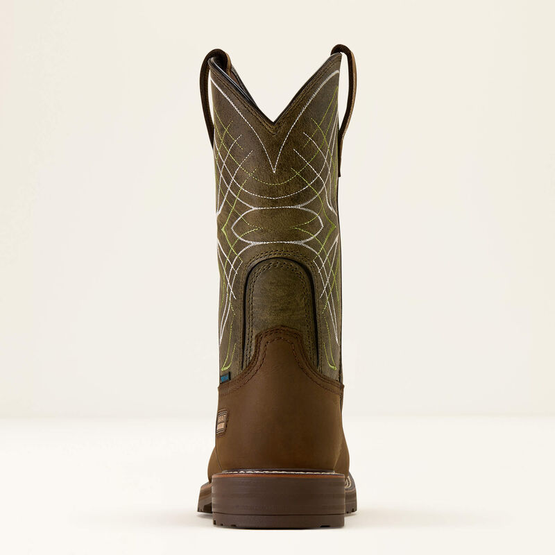Activator Waterproof Steel Toe Work Boot Heel