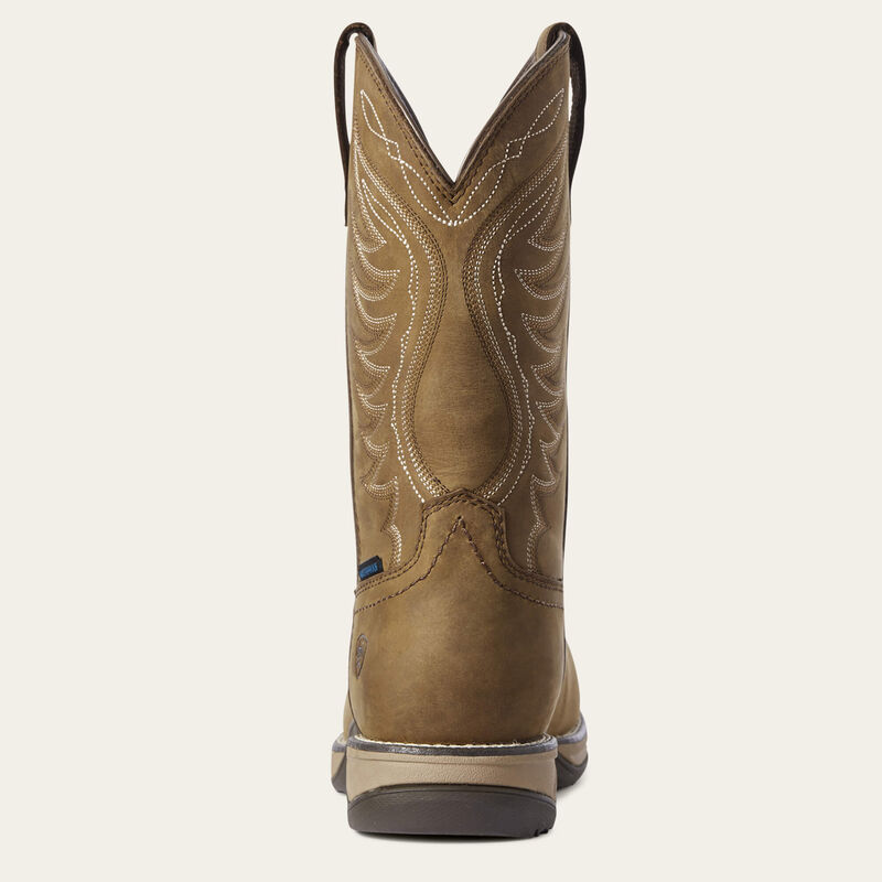 Anthem Waterproof Composite Toe Work Boot Heel