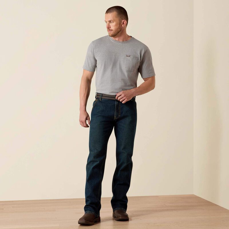 Rebar M4 Low Rise DuraStretch Workhorse Boot Cut Jean Full