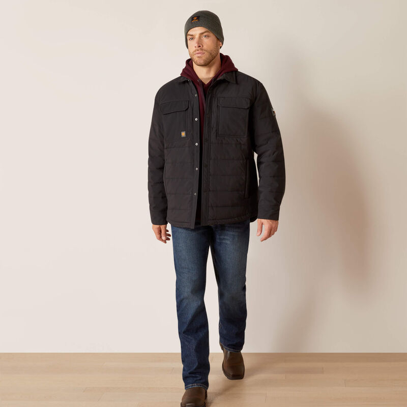 Rebar Cordura Ripstop Insulated Shirt Jacket Full