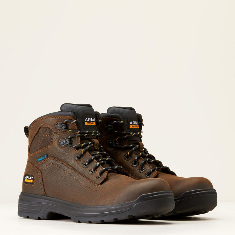Turbo 6" Waterproof Work Boot Pair