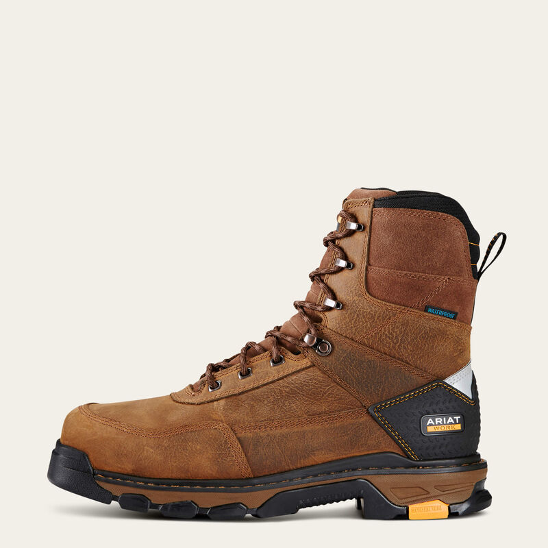 Intrepid 8" Waterproof Composite Toe Work Boot Side