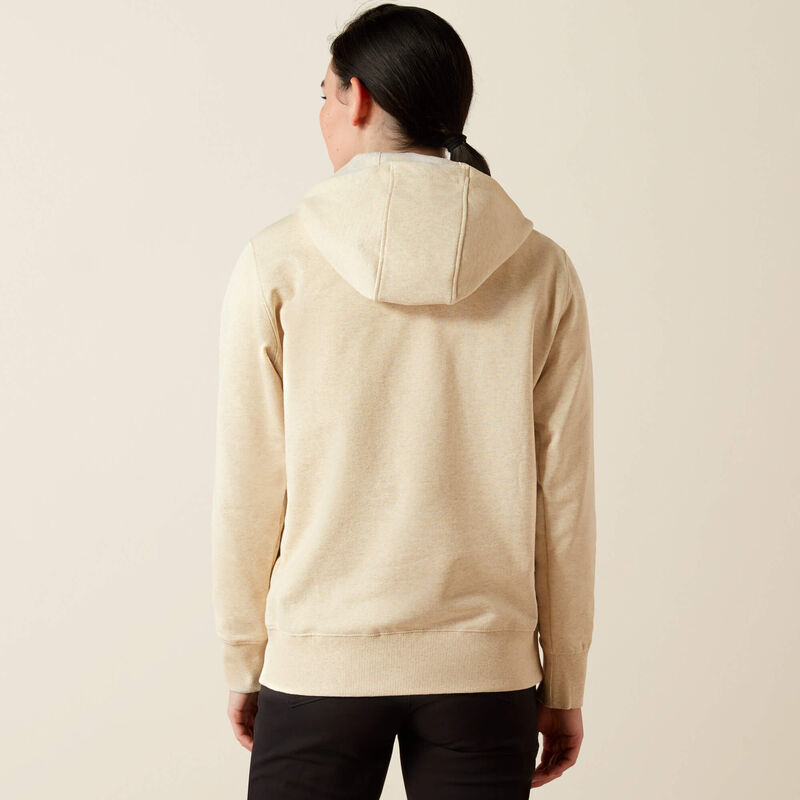 Rebar Skill Set 1/2 Zip Hoodie Back