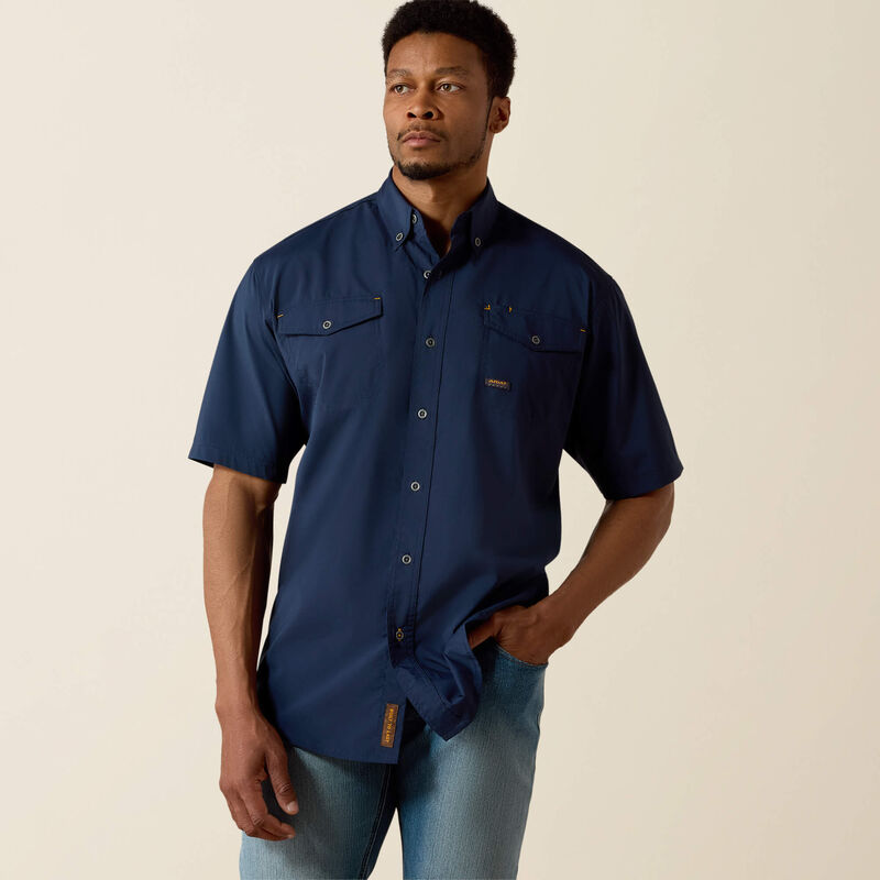 Rebar Made Tough VentTEK DuraStretch Work Shirt Front