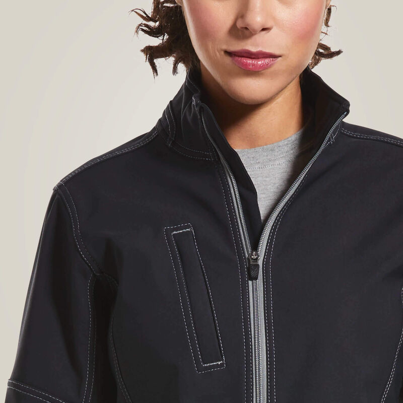 Rebar Stretch Canvas Softshell Jacket 01