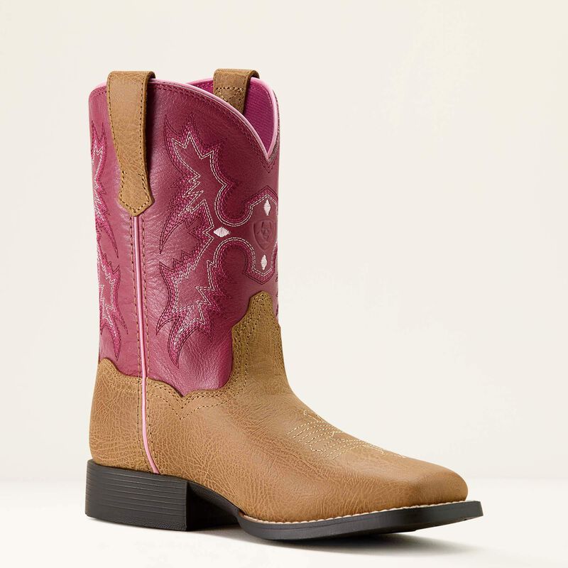 Tombstone Wide Square Toe Western Boot Medial