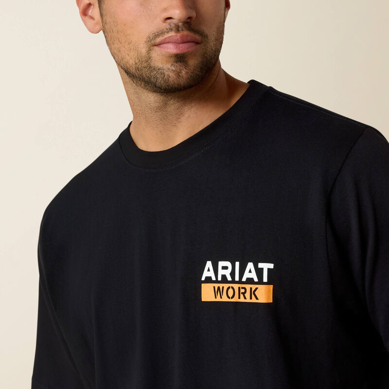 Rebar Cotton Strong Roughneck Graphic T-Shirt 02