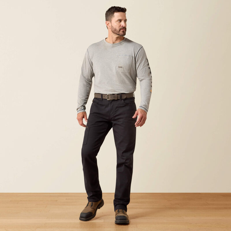 Rebar M4 Low Rise DuraStretch Made Tough Stackable Straight Leg Pant Full