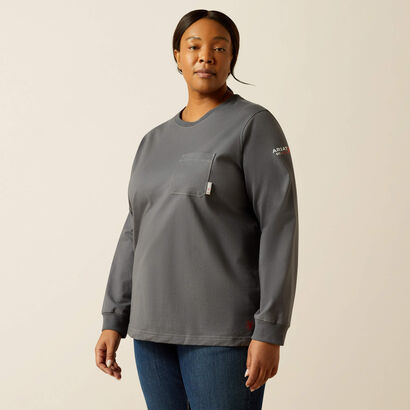 FR Pima Stretch US Logo Baselayer Front Plus