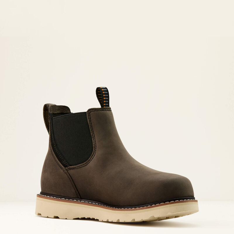 Rebar Wedge Chelsea Waterproof Work Boot Medial