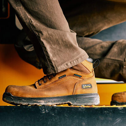 Turbo 6" Waterproof Work Boot Lifestyle