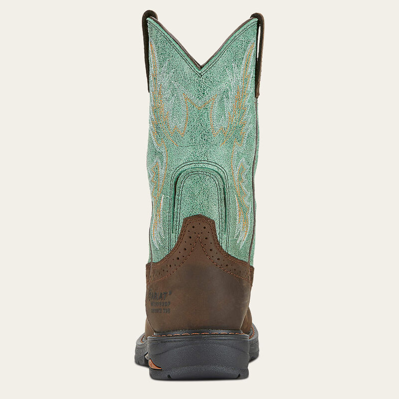 Tracey Waterproof Composite Toe Work Boot Heel
