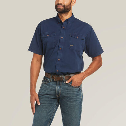 Rebar Washed Twill Work Shirt