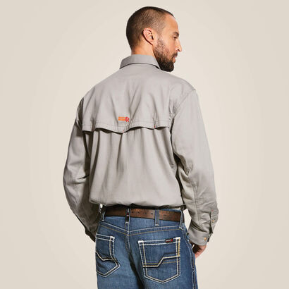 FR Solid Vent Work Shirt
