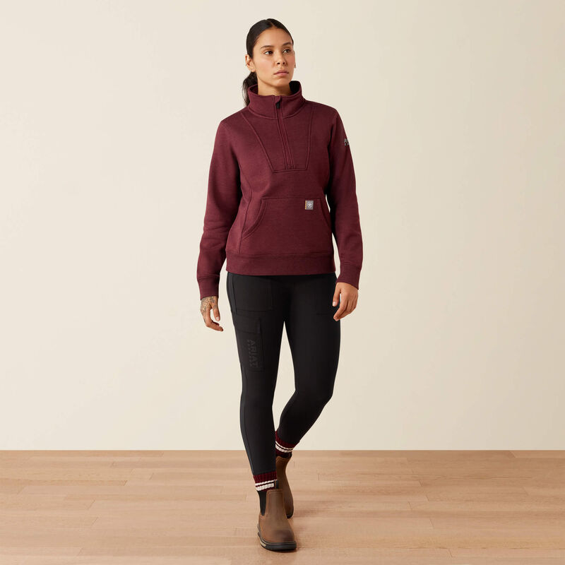 Rebar Traverse Funnel Neck Sweatshirt Full