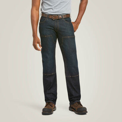 Rebar M5 Straight DuraStretch Basic Double Front Stackable Straight Leg Jean