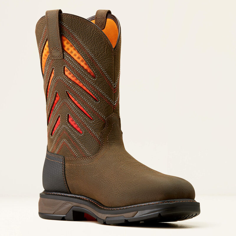WorkHog XT VentTEK Waterproof Carbon Toe Work Boot Medial