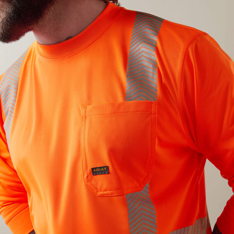 Rebar Hi-Vis ANSI T-Shirt Image 5 of 4