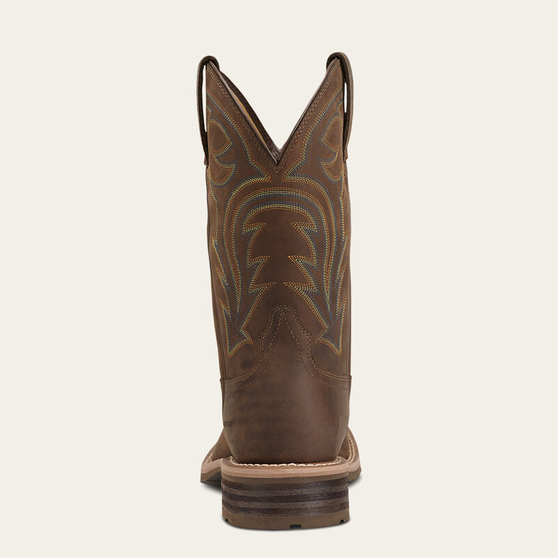 Hybrid Rancher Waterproof Western Boot Heel