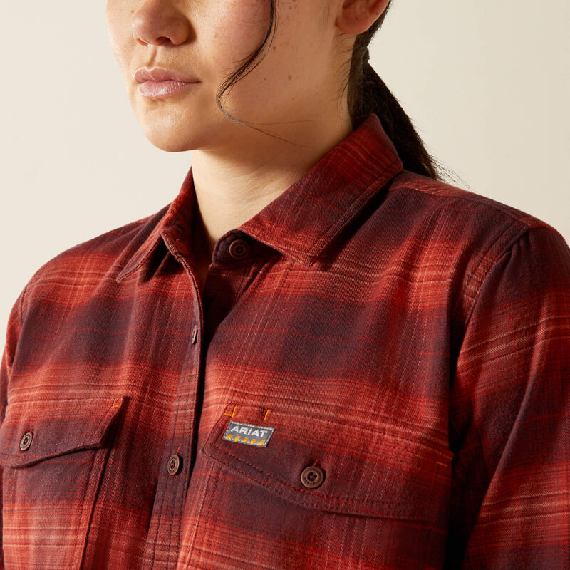 Rebar Flannel DuraStretch Work Shirt 01