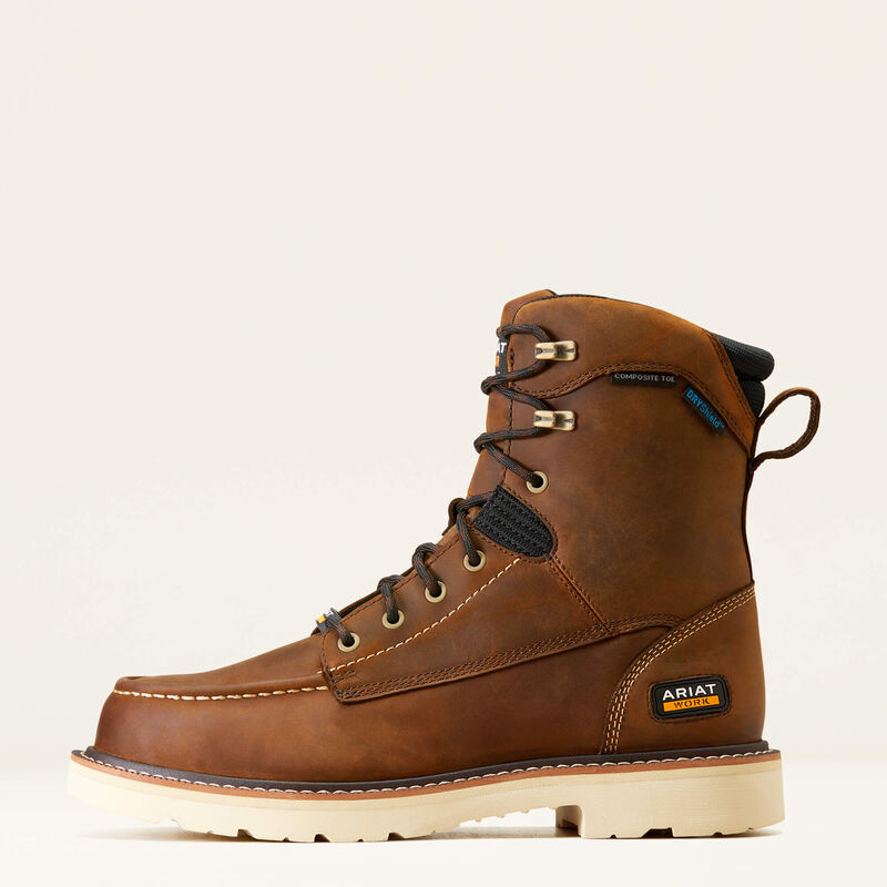 Rebar Lift 8" Waterproof Composite Toe Work Boot Image 2 of 6