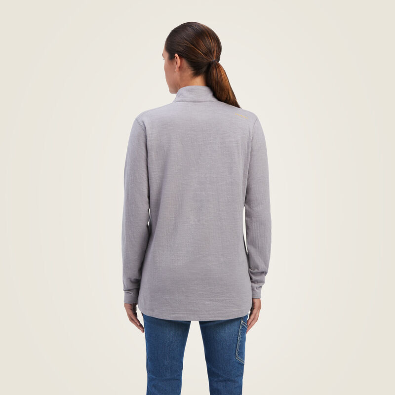 Rebar Foundation 1/4 Zip Shirt Back