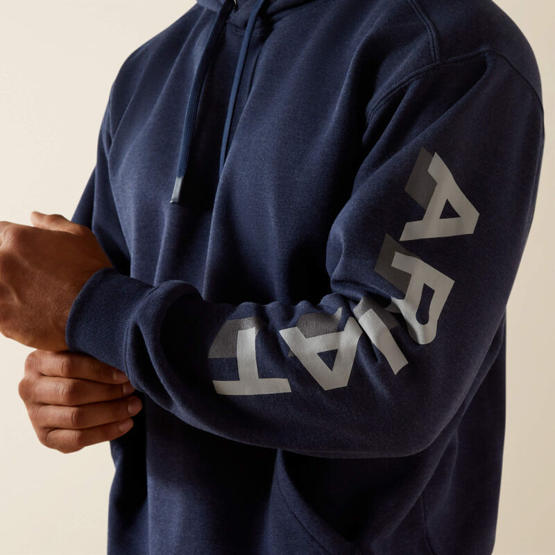 Rebar Lightweight Logo Hoodie 01