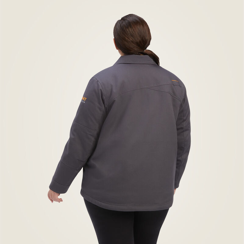 Rebar DuraCanvas Sherpa-Lined Coat Back Plus