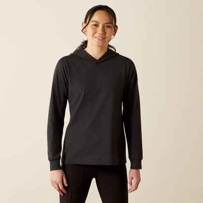 Rebar Cotton Strong Hooded T-Shirt Front