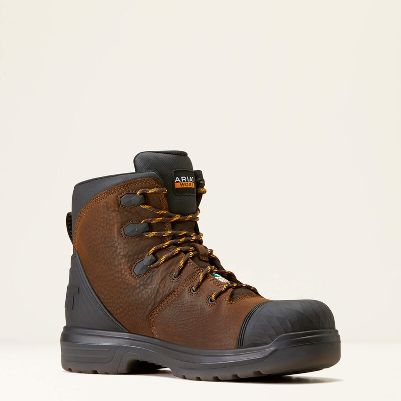 Turbo Outlaw 6" CSA Waterproof Carbon Toe Work Boot Medial