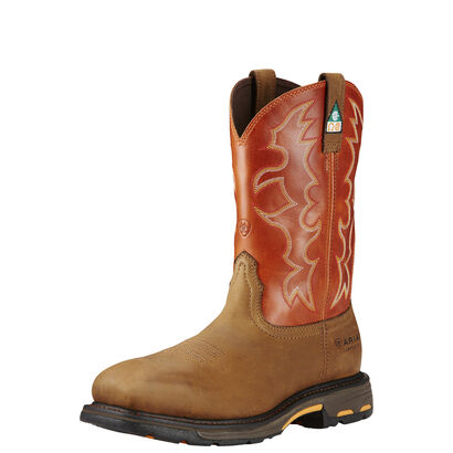 WorkHog Wide Square Toe CSA Composite Toe Work Boot