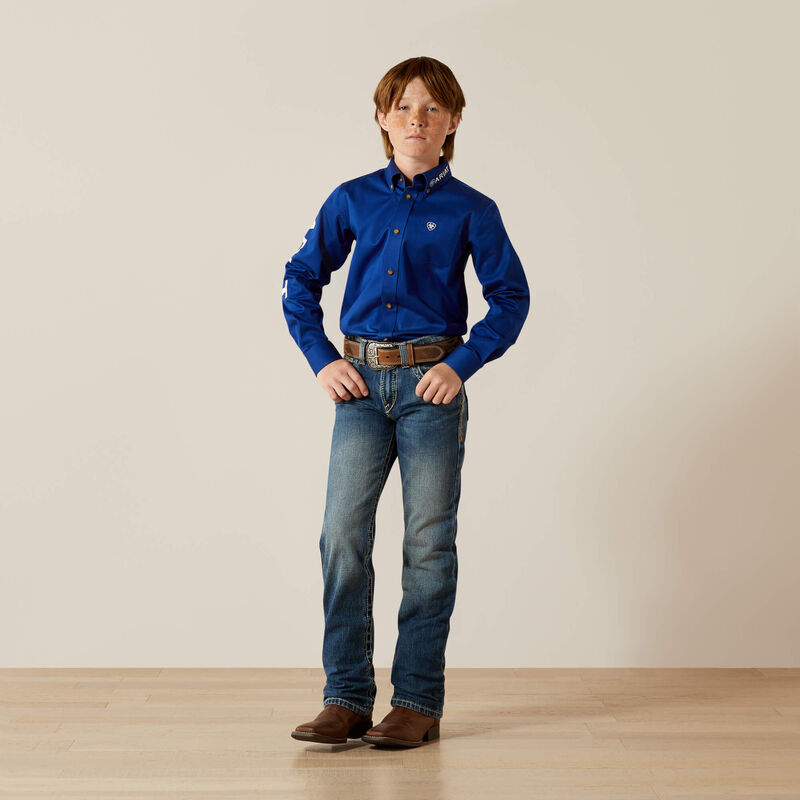 Team Logo Twill Classic Fit Shirt Full