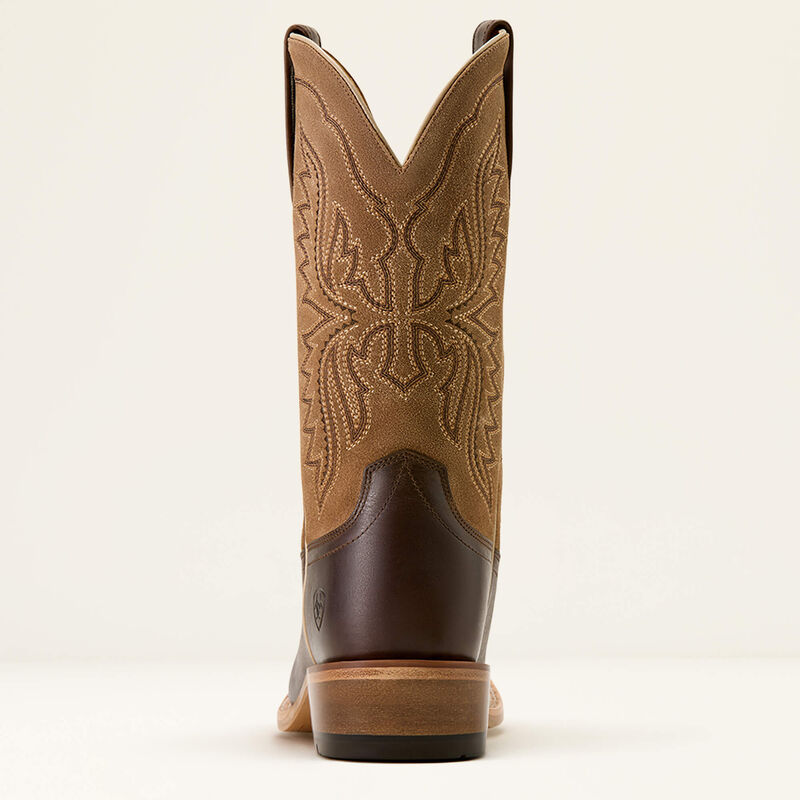 Preston Wide Square Toe Cowboy Boot Heel