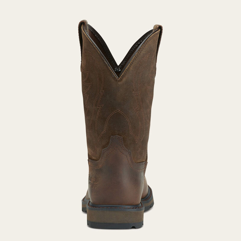 Groundbreaker Steel Toe Work Boot Heel