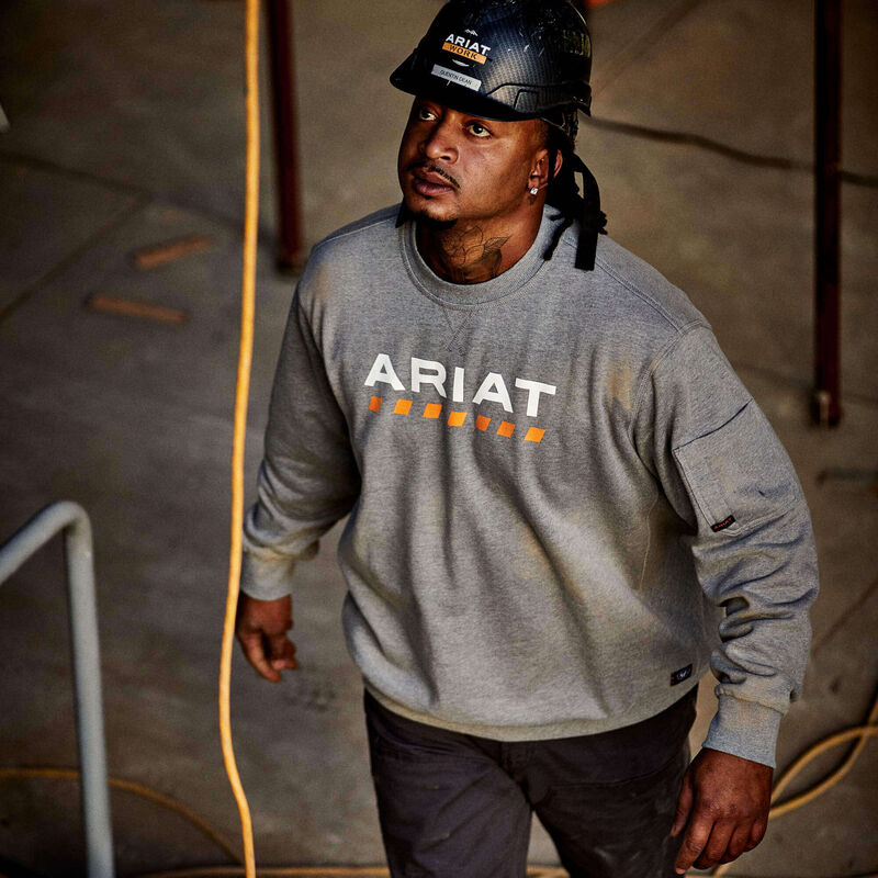 Rebar Workman Logo Sweatshirt Lifestyle
