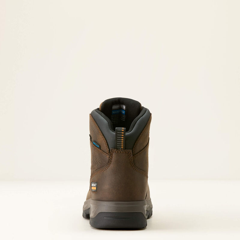 Turbo Duratread 6" Waterproof Carbon Toe Work Boot Heel