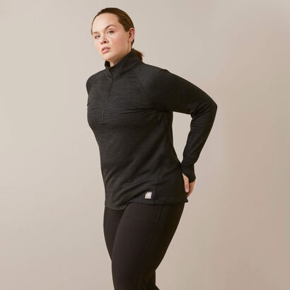 Rebar Gridwork Baselayer 1/4 Zip T-Shirt