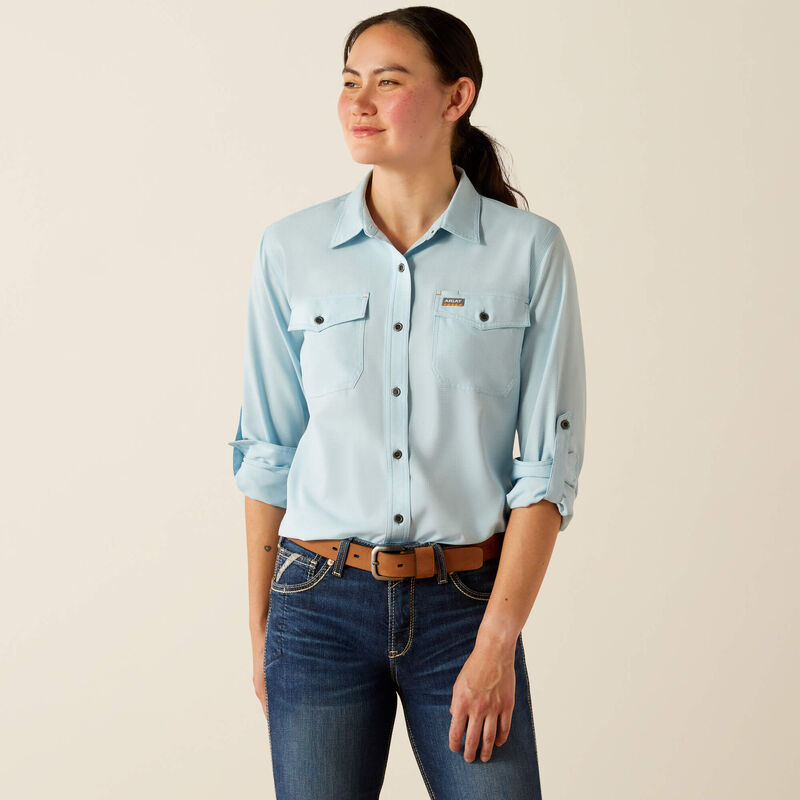 Rebar Made Tough VentTEK DuraStretch Work Shirt Front