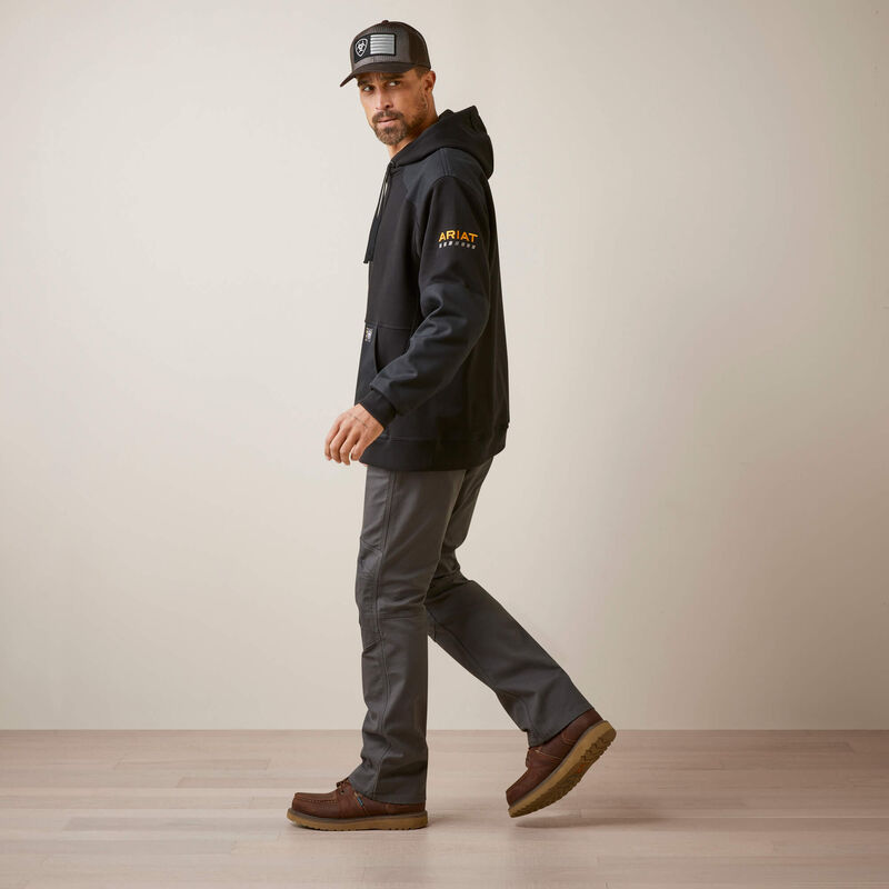 Rebar Workman DuraCanvas Hoodie Full