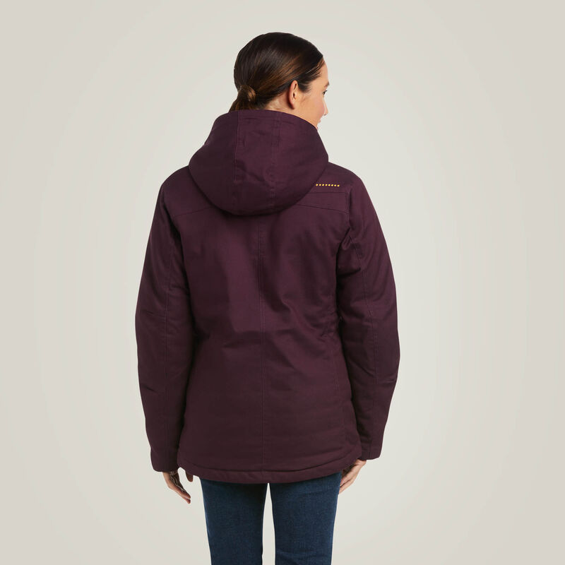 Rebar DuraCanvas Insulated Jacket Back