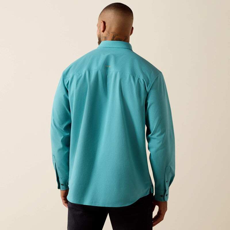 Rebar Made Tough 360 Airflow Work Shirt Back