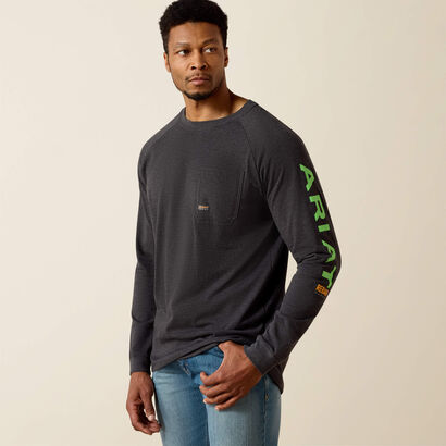 Rebar Cotton Strong Graphic T-Shirt Front