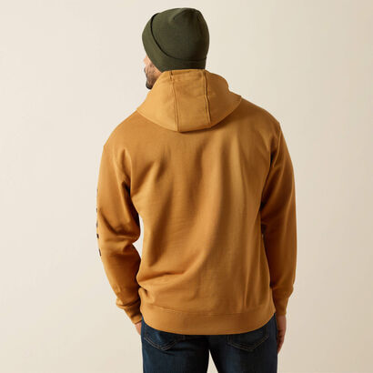 Rebar Graphic Hoodie Back