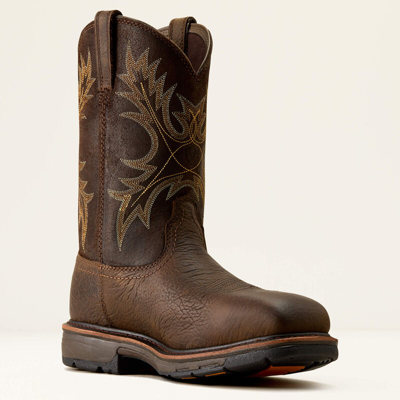 WorkHog Waterproof Composite Toe Work Boot Medial